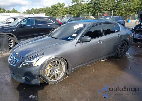 2011 Infiniti G37X z USA, uszkodzony, nr VIN JN1CV6ARXBM410110